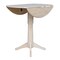 International Concepts Round 42 in Rd Dual Drop Leaf Pedestal Table, 42.3 inH, Unfinished, Ready to Finish, 42 in W, 42 in L K-42DPT-27B-6B-2 - alternate 2